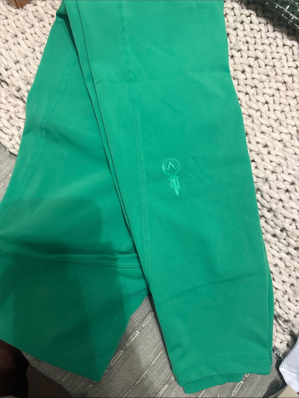 Green Active Leggings